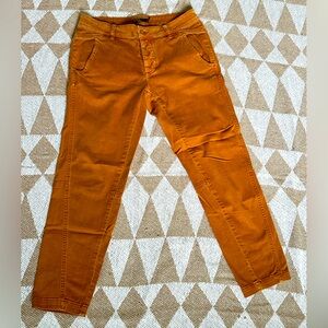 Prana pants, rusty orange, size 2